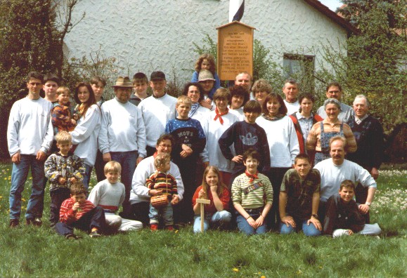 Die Maibaum-Crew (Stand: 1997)